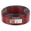 MANAX® 10m Lautsprecherkabel 2 x 0,75mm² rot/schwarz