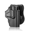 Sig P320 Holsters, OWB Holster for Sig Sauer P320 M18 Carry 3.9" / P320 X Carry / P320 X Compact - Index Finger Released | Adjustable Cant | Autolock | Outside Waistband | Matte Finish -Right Handed