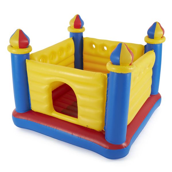 INTEX Inflatable Jump-O-Lene Ball Pit Castle Bouncer Ages 3-6 (Open Box)