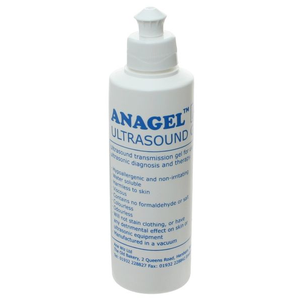 Anagel Ultrasound Gel 250ml Box of 12