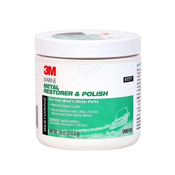 3M 09019 Metal Restorer & Polish Paste - 18 oz