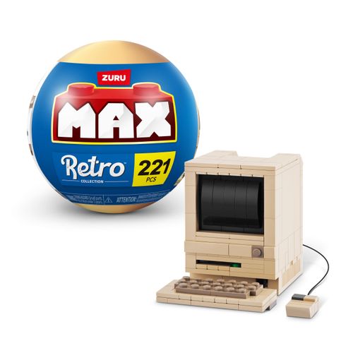 MAX Premium Retro Building Bricks Collection (Classic Computer) by ZURU, Building Bricks for Teens, Adults and Collectors. Build, Collect and Display Your Ultimate Collection of Retro Technology!