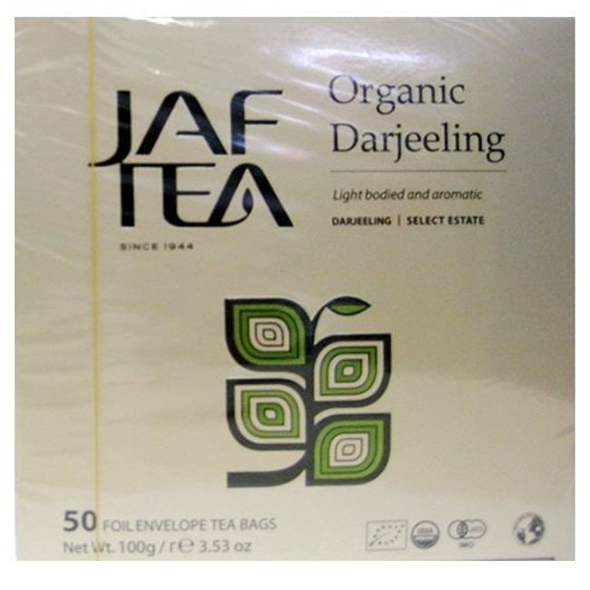 JAF TEA Organic Darjeeling (2gX50P) 3.5 oz (100 g)