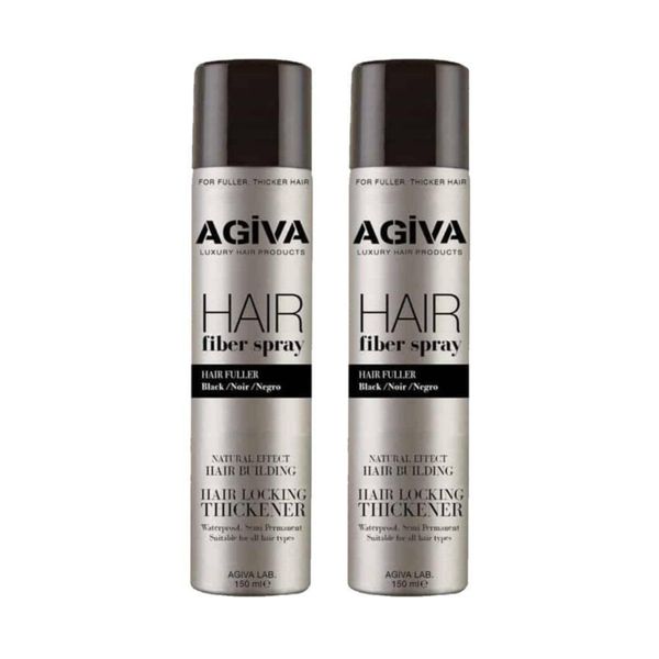 Dolgunlaştırıcı Hair Fiber Spray Siyah 150ml X2