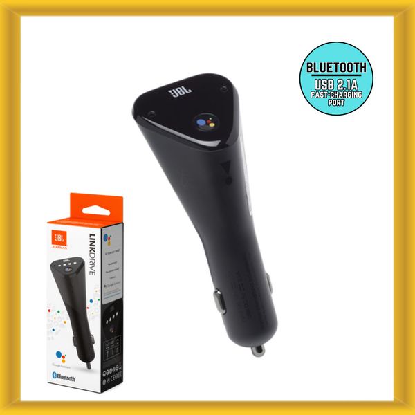 JBL LINKDRIVE Bluetooth Voice Activated Google Assistant USB 2.1A Charging Port