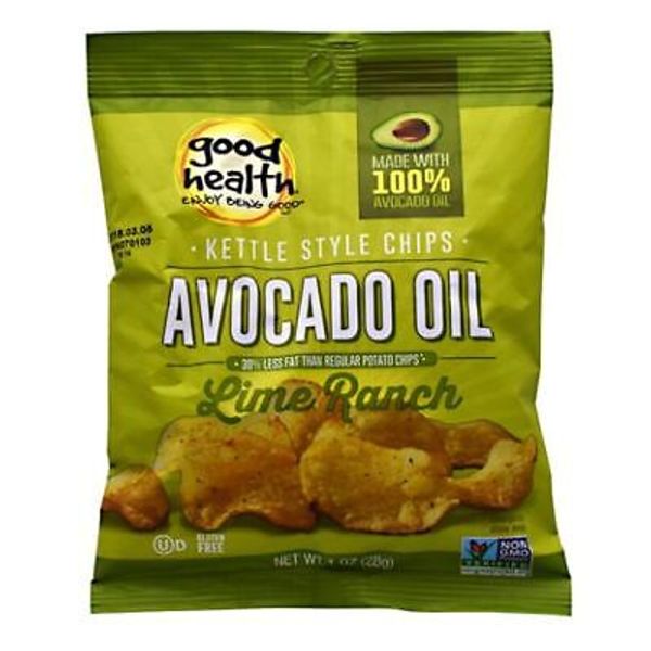 Kettle Chips Lime Rich  30 Each By Good Health Natural Foods