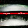 2pcs Cool Ultra 6000k White 60W H7 LED Bulb High Low Beam Headlight Replacement