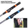 NOELAMOUR Grip Orthotics Golf Swing Training Machine Grip Trainer Hand Grip Bareback (Blue)