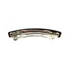 Barrettes Small Simple Basic 3.0 inches (7.5 cm) Set of 2 (Brown)