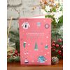 UK Greetings Christmas Card for Goddaughter - Merry Design