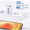 65W Usb/c Wall Fast Charger QC3.0 Adapter PD 33W for IOS/ Android