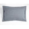 Ella Matelasse Pillow Sham, Charcoal, King