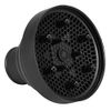 5 Colors Hair Blower Diffuser, Universal Foldable Hairdryer Cover, Styling Hairdressing Tool, Beauty Hair Salon Attachment for Blow Dryers(Black)