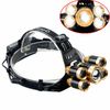 Super Bright 5X  Headlamp Rechargeable Head Light Flashlight Torch Lamp USA