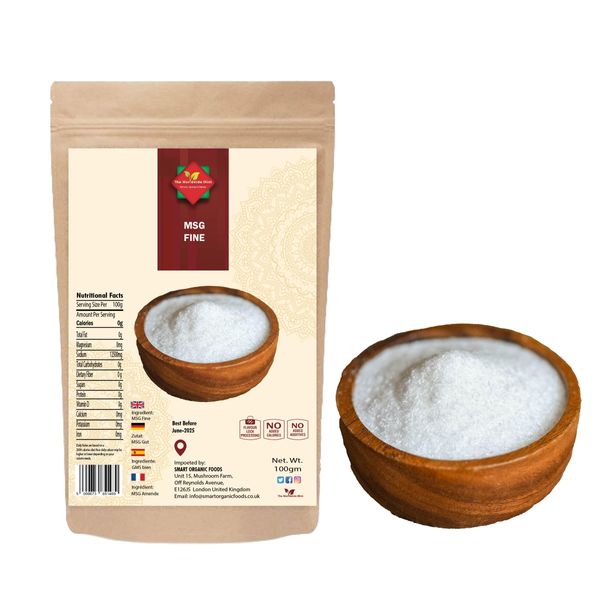 MSG Fine | Monosodium Glutamate | Ajinomoto | Umami Seasoning | Premium Quality | Authentic | No Additives (100G)