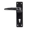 From the Anvil Black Smooth Lever Lock Set