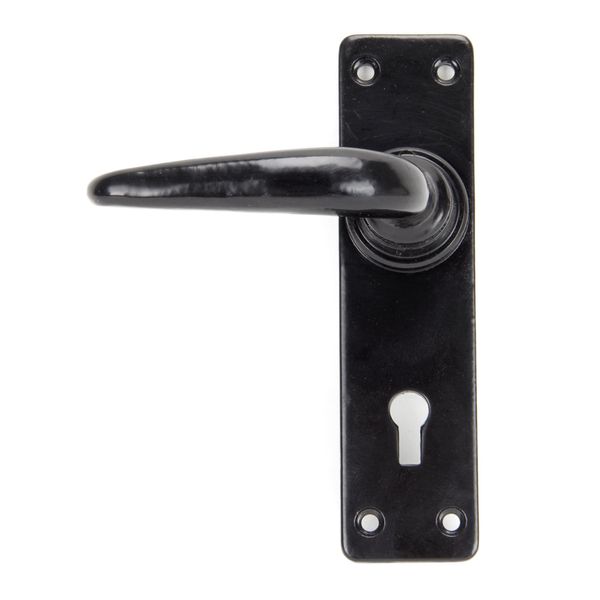 From the Anvil Black Smooth Lever Lock Set