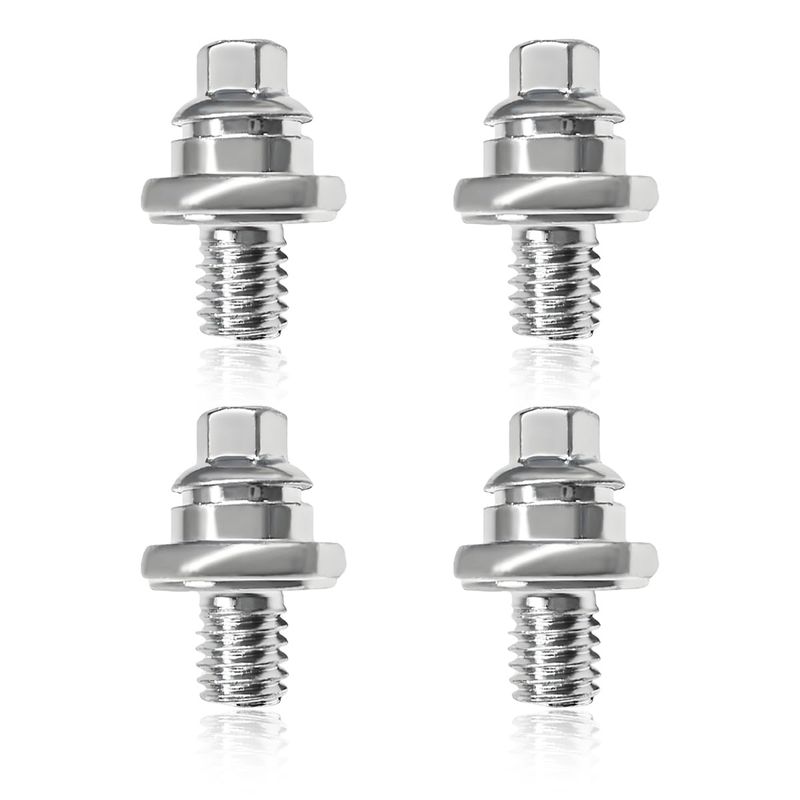 Wevdn 4 PCS Side Post Battery Terminal Bolts, 3/8-16 Stud Thread ...