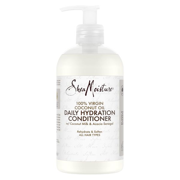 Shea Moisture Daily Hydration 100% Virgin Coconut Oil Hair Conditioner silicone and sulphate free for all hair types 384 ml