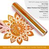 Opal Holographic Vinyl Roll 1ft x 5ft, Beige Orange