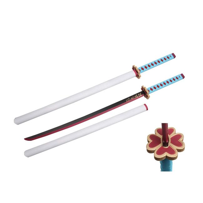 Blazing Steel 41" Demon Nichirin Fantasy Foam Samurai Sword - Mitsuri