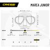 CRESSI Marea Junior and Top Combo (Yellow) [Duplicate]