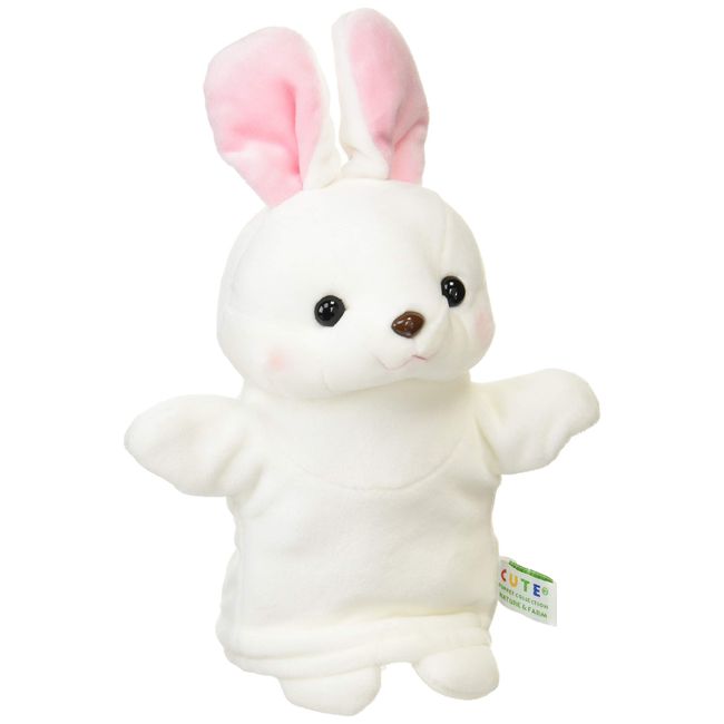 PUPPET COLLECTION NATURE & FARM Rabbit Hand Puppet White Kids