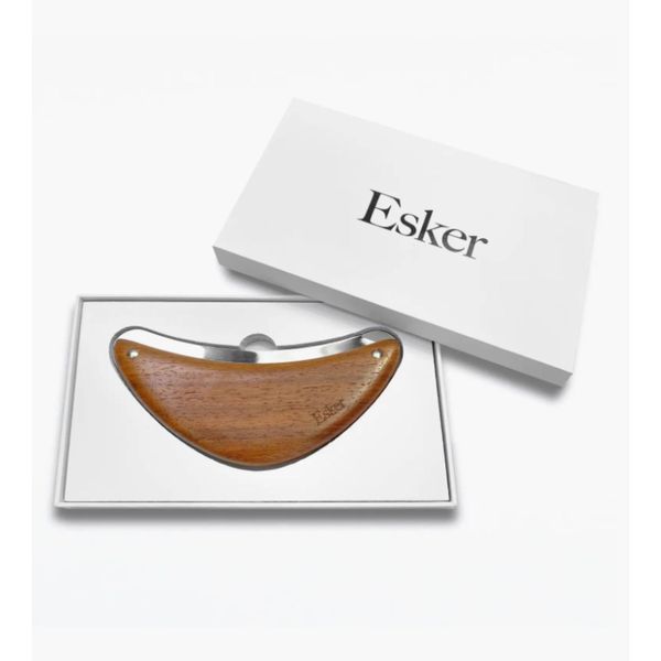 Esker NWT Wooden Body Plane Gua Sha Tool