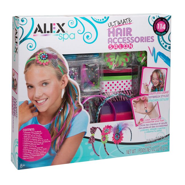 Alex Spa Ultimate Hair Accessories Salon Girls Fashion Activity