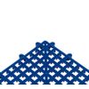 48 Pack 12"x12" Non Slip Interlocking Self Drainage Tiles - 1/2" Thick, Blue