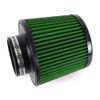 3" 76mm Dry Air Filter Cold Air Intake Cone Replacement High Flow Inlet GREEN