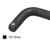sourcing map Socket Wrench, 1/2" Drive Square End L Shape Extension Handle (300mm Long)