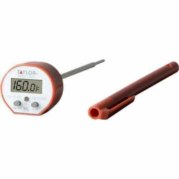 Taylor Waterproof Instant Read Thermometer, Yellow, New