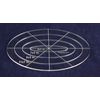 4 Piece Nested Oval Template Set-5", 7", 9", 11"-1/8" Acrylic"