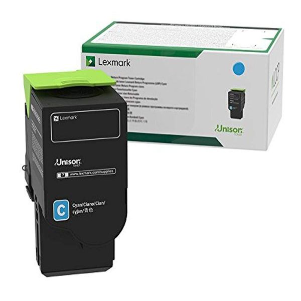Lexmark C2310C0 Cyan Return Program Cartridge Toner, Grey
