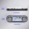 LED Side Marker Light 3 LED Track Position Lamp 12V 24V Waterproof Universal White