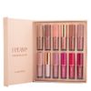 10Pcs Matte Liquid Lipstick with 2 Glitter lipstick Makeup Set, Matte Nude liquid Long-Lasting Wear Non-Stick Cup Not Fade Waterproof Lip Gloss Make up Gift Set