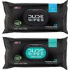- Flushable Wipes - 2 Pack, 96 Wipes - Unscented (48Ct) & Mint Chill (48Ct) Extr