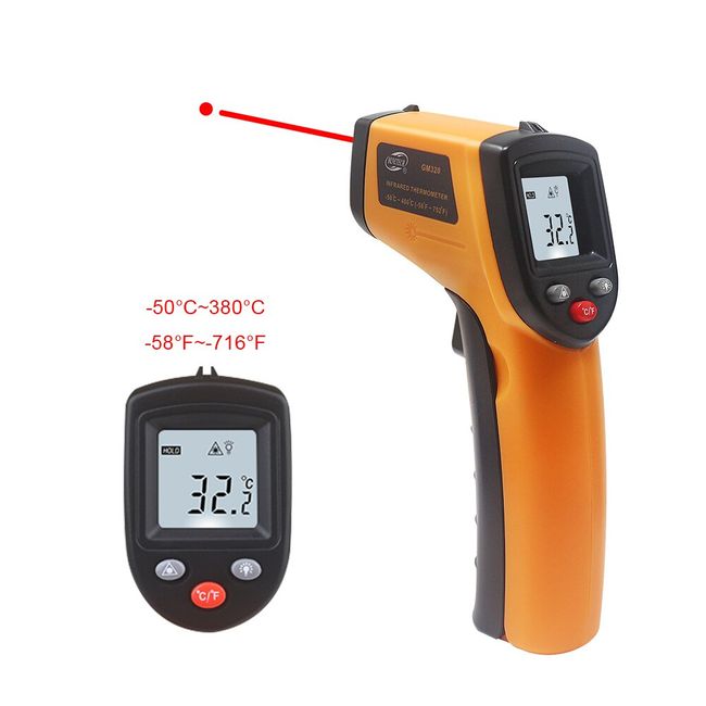 KETOTEK IR Infrared Thermometer Non-Contact Digital