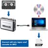 Portable Cassette Player Converter Recorder Convert Tapes to Digital MP3 Format