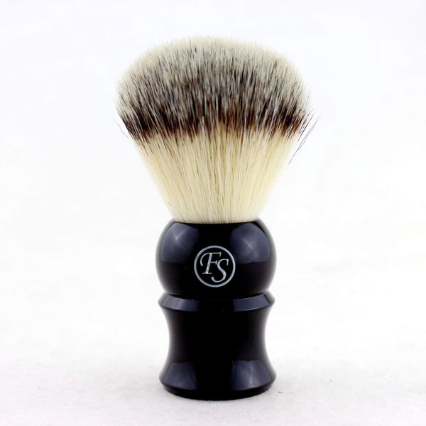 Frank shaving Synthetic Hair Shaving Brush with Classic Handle Extra Density Hair Knot 24mm