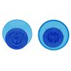 eXtremeRate Clear Blue Replacement Thumbsticks for PS5 Controller, Custom Analog Stick Joystick Compatible with PS5, for PS4 All Model Controller - Controller NOT Included