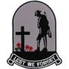 Lest We Forget Patch 6cm x 7.5cm