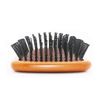 Aveda Paddle Brush Mini Paddle Brush AVEDA Women's Hair Brush Scalp Massage Wooden Comb Smooth Hair Comb Brushing Head Massage Brown Tangle-Free