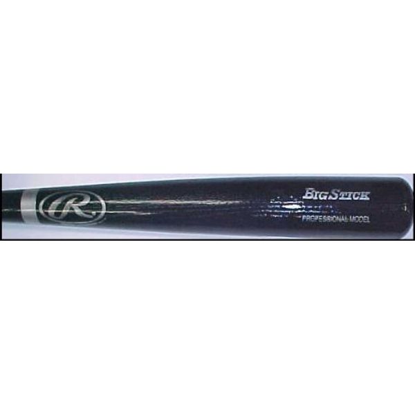 Rawlings Big Stick Black With Silver Ring Bat