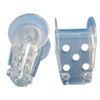 Aimedia Bunion Fit Pad, Pack of 2, Bunion Supporter, Bunion Goods, Toe Supporter, Toe Supporter, Toe Pad, Protective Pad, clear