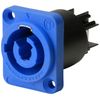 Neutrik NAC3MPA-1 AC Powercon Receipt-In, Blue