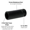 Teng 920627 27mm 1/2-inch 6-Point Deep Impact Hex Socket Drive
