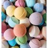 30 Mini Scented Bath Bombs Marbles Chill Pills Fizzes Fizzies Blasters Gift Wrapped Santa Christmas Cone