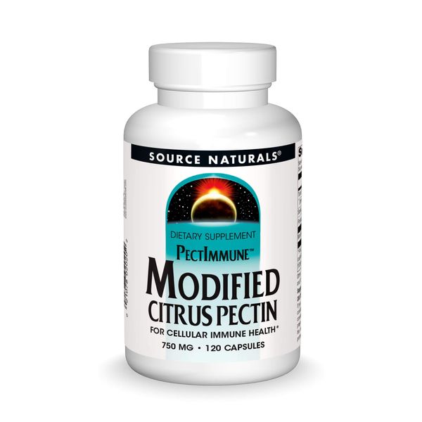 Source Naturals PectImmune, Modified Citrus Pectin, for Cellular Immune Health*, 750 mg - 120 Capsules